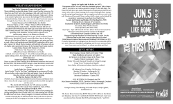 WHAT`S HAPPENING LIVE MUSIC