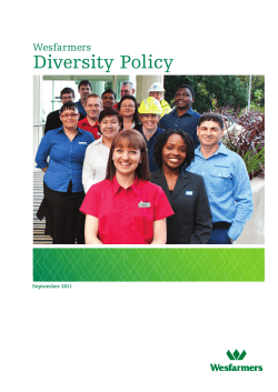 Gender Diversity Policy