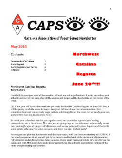 May 2015 - Catalina Association of Puget Sound