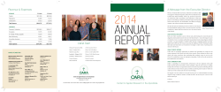 2014 Annual Report - CARA