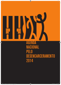 agenda nacional pelo desencarceramento 2014