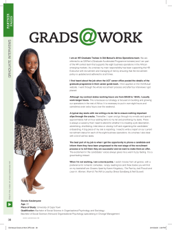 GRADS@WORK - Careerssa.net