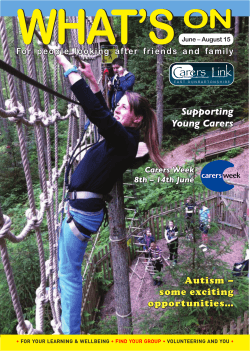 Supporting Young Carers