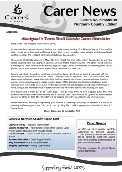 NCC ATSI newsletter - Apr15