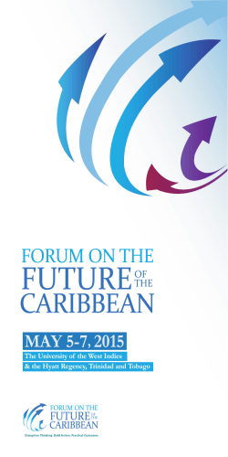 Agenda - Caribbean Future Forum