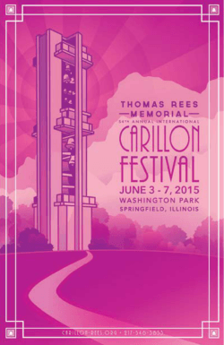 festival program - Thomas Rees Memorial Carillon