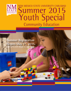 Community Education - New Mexico State University