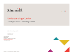 Understanding Conflict - Home - The personal website of Carl Shea