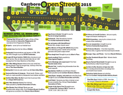 See map - 2015 Carrboro Open Streets
