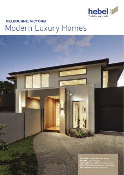 Modern Luxury Homes