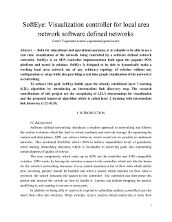 SoftEye: Visualization controller for local area network software