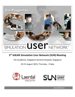 5th ASEAN Simulation User Network (SUN