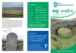 Moors, mines and mills - North Yorkshire County Council