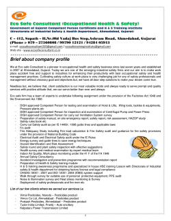 Brief about company profile