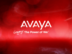 Avaya Partner Cloud Event (English)
