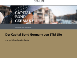 Das Ziel - Capital Bond Germany - bn