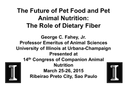 The Role of Dietary Fiber