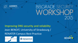 Improving DNS security and reliability