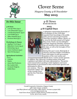 Clover Scene - Cornell Cooperative Extension of Niagara County