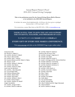 Annual Report Printer`s Proof 2014