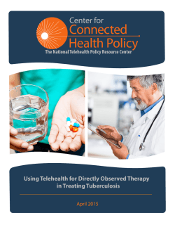VDOT White Paper FINAL - Center for Connected Health Policy