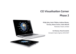 CCI Visualisa-on Corner Phase 2