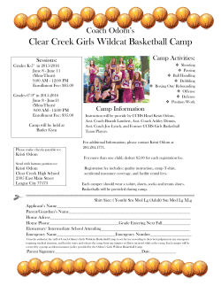 CCHS Basketball - Girls - Clear Creek Independent School District
