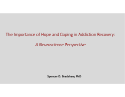 The Importance of Hope and Coping in Addiction Recovery