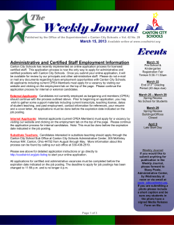 Weekly Journal - Ccsdistrict.org