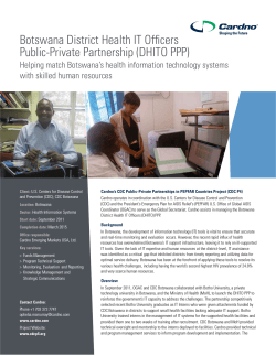 District Health IT Officer PPP Fact Sheet