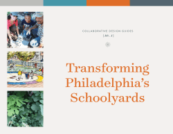 Transforming Philadelphia`s Schoolyards guide