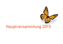 Hauptversammlung 2015 - Telekom Austria Group