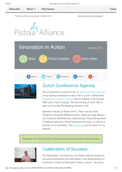 Innovation in Action March 2015