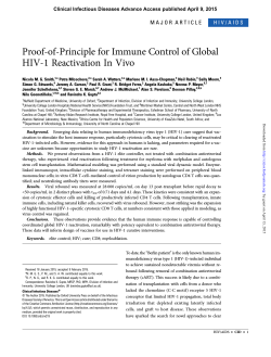 Proof-of-Principle for Immune Control of Global