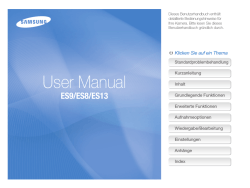 Samsung ES9 - Manual und bedienungsanleitung.