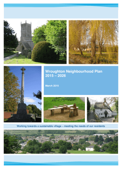 Wroughton Neighbourhood Plan 2015 â 2026