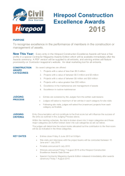 Hirepool Construction Excellence Awards 2015