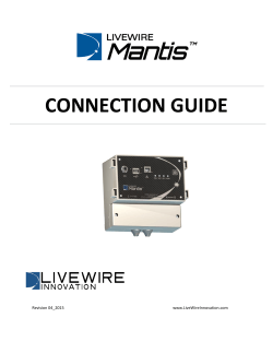 Mantis Connection Guide