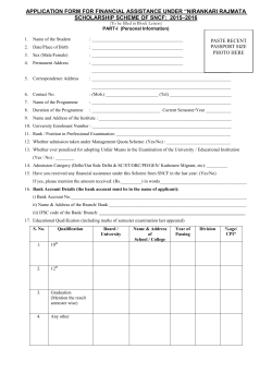 application form for financial assistance under ânirankari rajmata