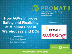 How AGVs Improve Safety and Flexibility at Minimal Cost in