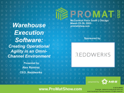 Warehouse Execution Software (WES)