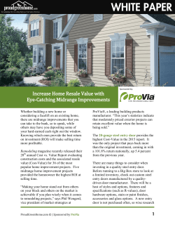 Increase Home Resale Value with Eye-Catching Midrange