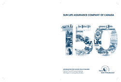 SUN LIFE ASSURANCE COMPANY OF CANADA