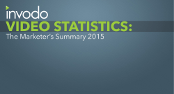 VIDEO STATISTICS: