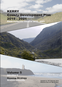 Kerry County Development Plan 2015-2021