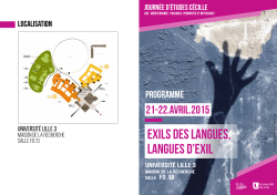 Programme - Cecille