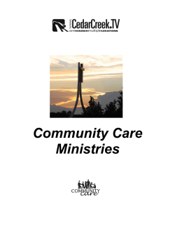 Community Care Ministries