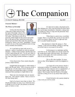 The Companion - Cedarhurst Unitarian Universalists