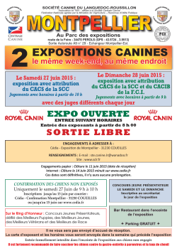 2EXPOSITIONS CANINES