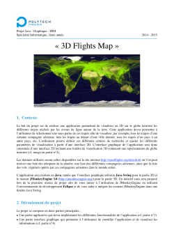Â« 3D Flights Map Â»